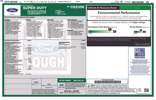 Certified 2022 Ford F350 King Ranch w/ King Ranch Ultimate Package image 27