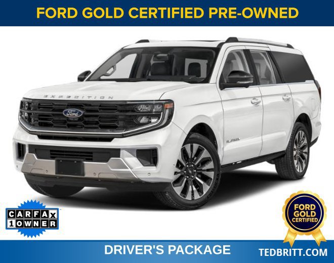 Certified 2026 Ford Expedition Max Platinum w/ Driver's Package