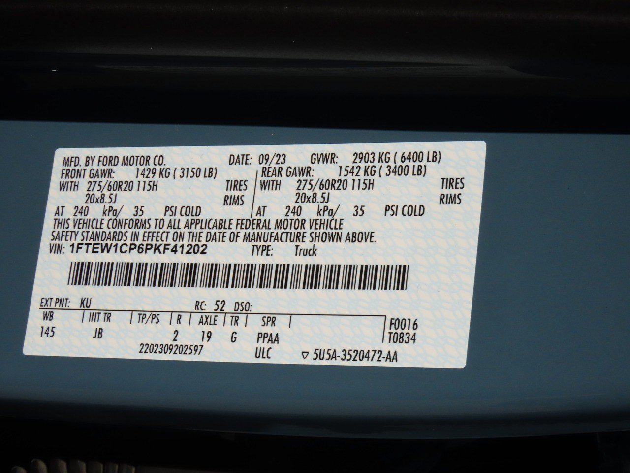 Certified 2023 Ford F150 XL w/ STX Appearance Package image 31