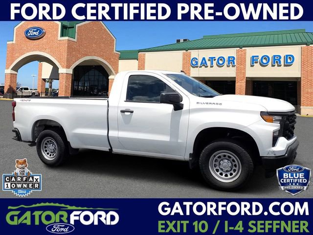 Used 2024 Chevrolet Silverado 1500 W/T w/ WT Value Package AWD/4WD image 1