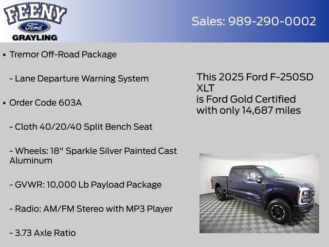 Certified 2025 Ford F250 XLT w/ Tremor Off-Road Package image 18