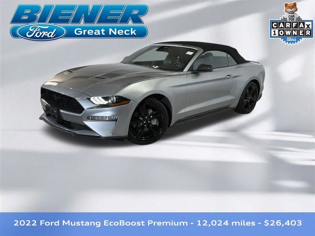Certified 2022 Ford Mustang Premium w/ Equipment Group 201A RWD image 1