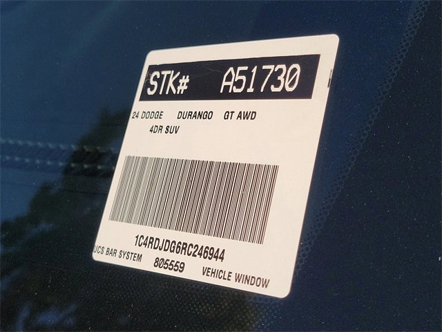 Used 2024 Dodge Durango GT w/ Blacktop Package image 30
