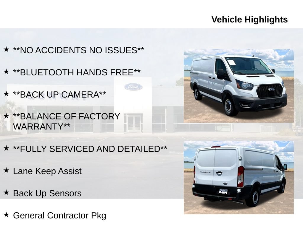 Certified 2025 Ford Transit 150 Low Roof RWD image 6