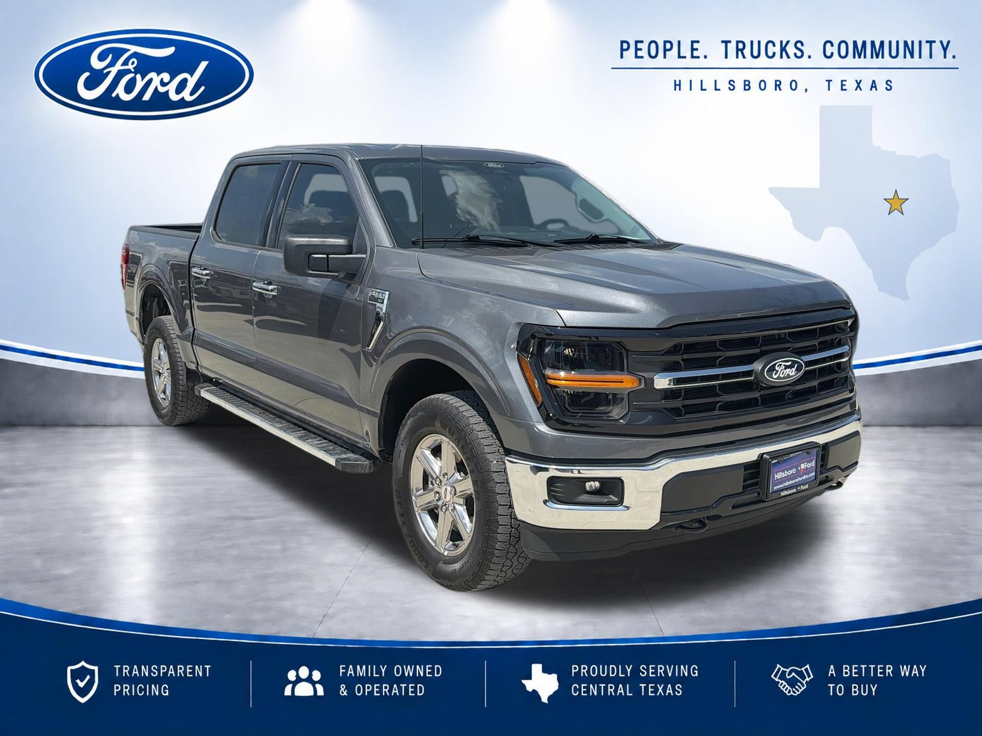 Certified 2025 Ford F150 XLT w/ Equipment Group 301A Standard AWD/4WD image 3
