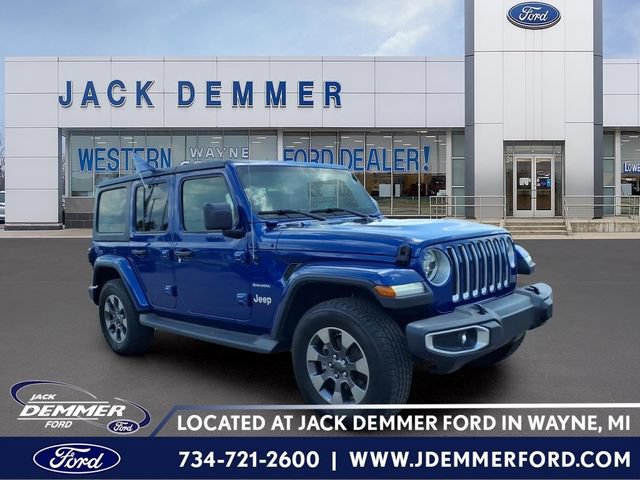 Used 2019 Jeep Wrangler Unlimited Sahara w/ Safety Group AWD/4WD image 1