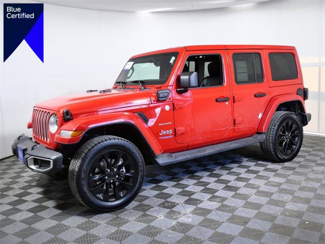 Used 2021 Jeep Wrangler Unlimited Sahara 4xe w/ Cold Weather Group