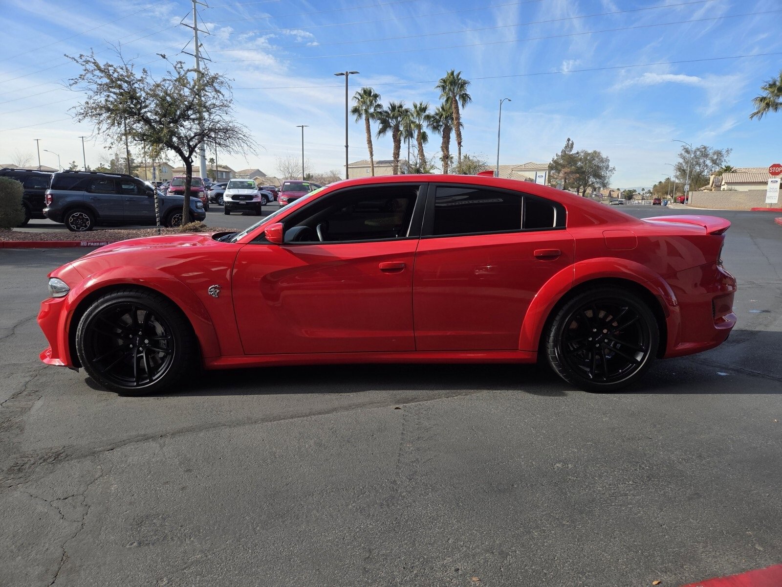 Used 2022 Dodge Charger SRT Hellcat w/ Carbon/Suede Interior Package image 3