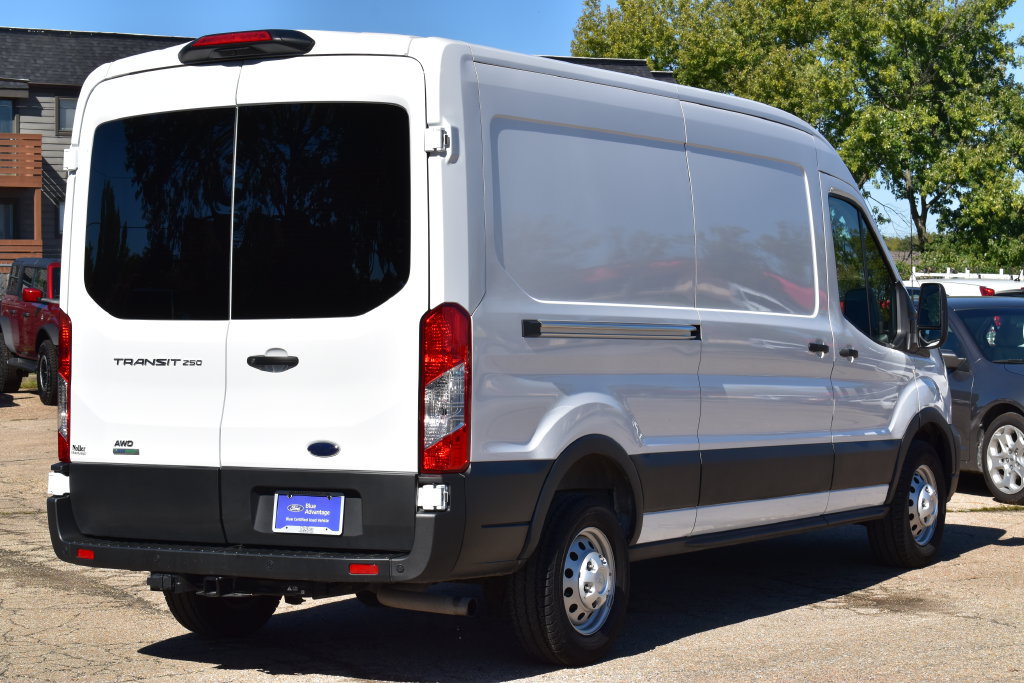 Certified 2025 Ford Transit 250 148 Medium Roof Extended AWD w/ Load Area Protection Package image 7