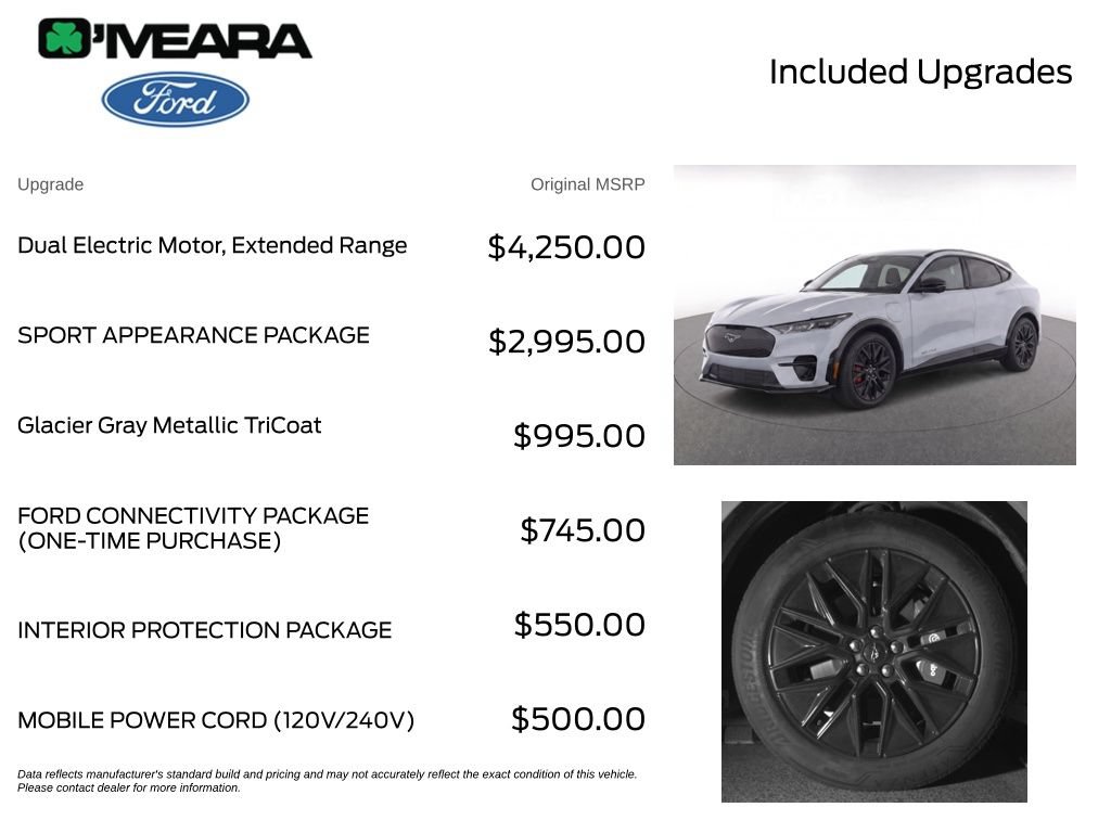 Certified 2025 Ford Mustang Mach-E Premium w/ Sport Appearance Package AWD/4WD image 4