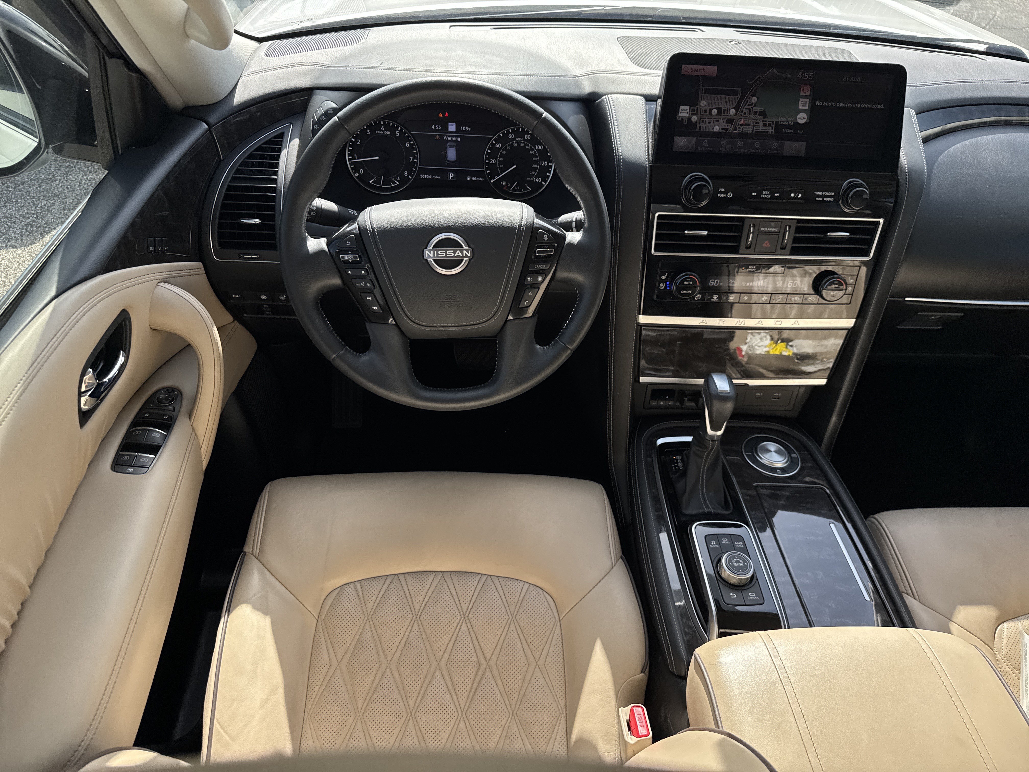 Used 2023 Nissan Armada Platinum w/ Captain's Chairs Package RWD image 13