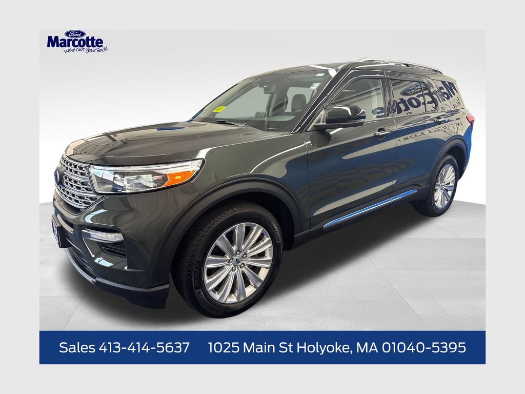Certified 2023 Ford Explorer Limited w/ Limited Technology Package AWD/4WD image 1