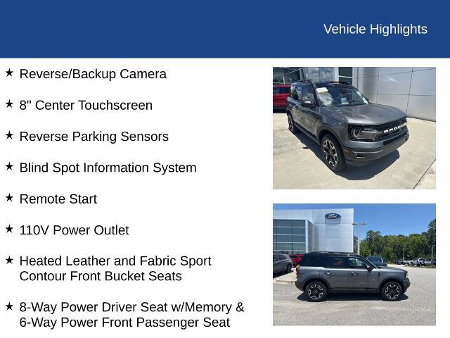 Certified 2024 Ford Bronco Sport Outer Banks AWD/4WD image 27