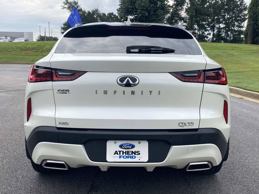 Used 2022 INFINITI QX55 Luxe w/ Cargo Package AWD/4WD image 4