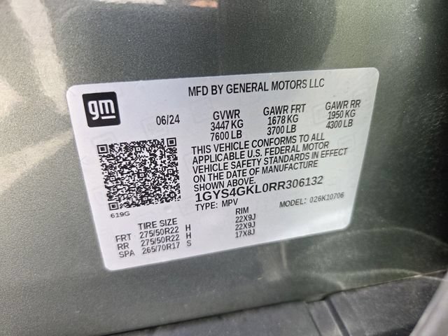 Used 2024 Cadillac Escalade Sport Platinum w/ LPO, ONYX Package AWD/4WD image 22