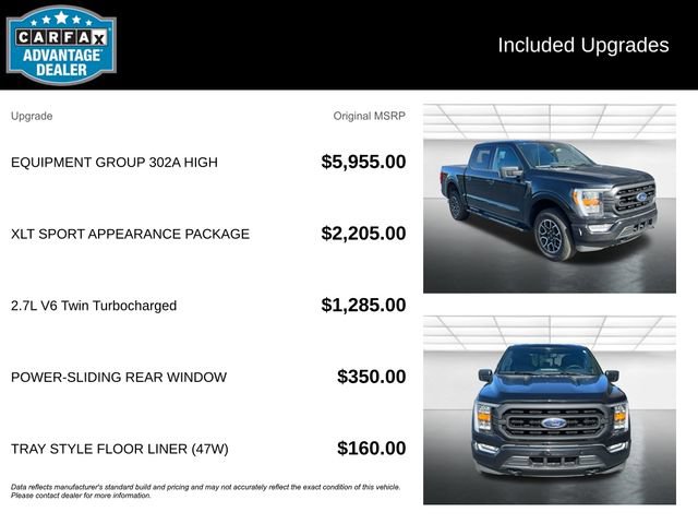 Certified 2023 Ford F150 XLT w/ Equipment Group 302A High AWD/4WD image 6