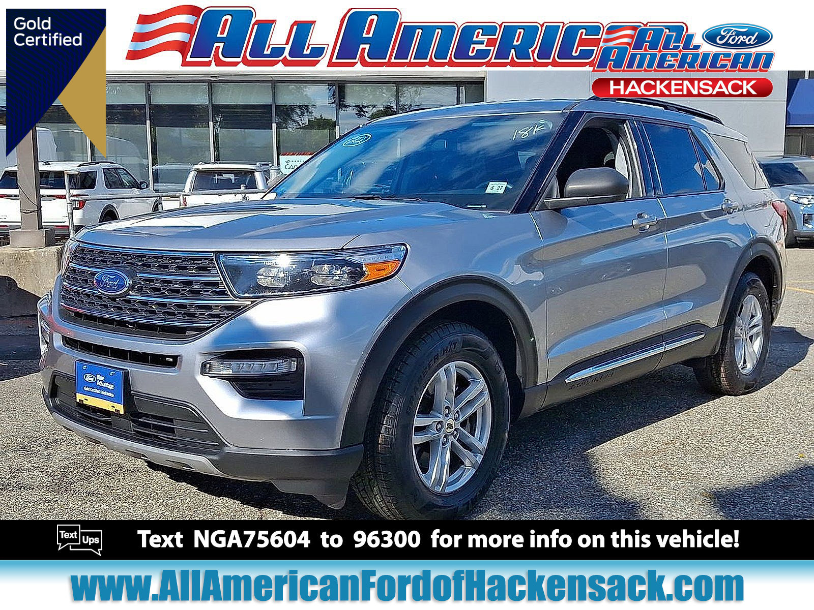 Certified 2022 Ford Explorer XLT w/ Equipment Group 202A
