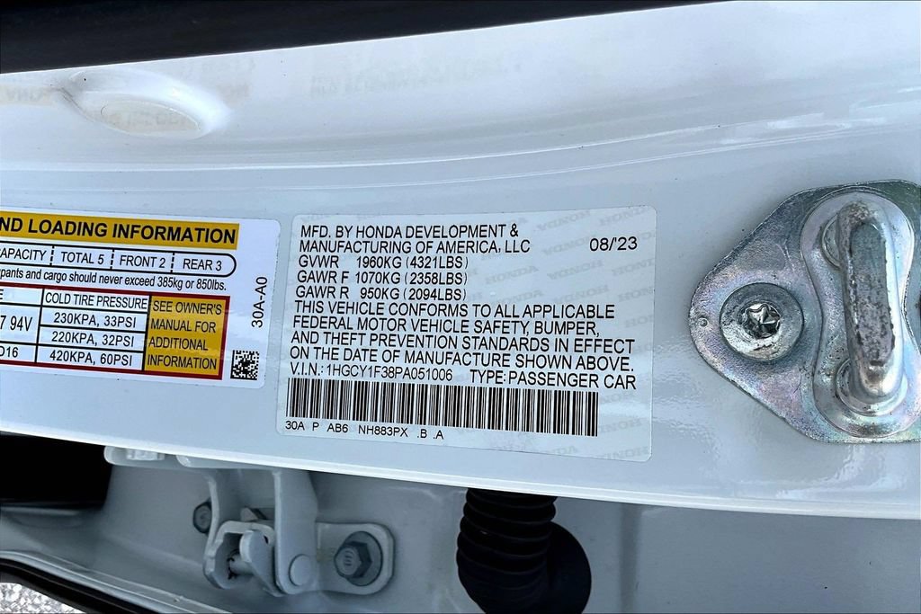 Used 2023 Honda Accord EX image 20
