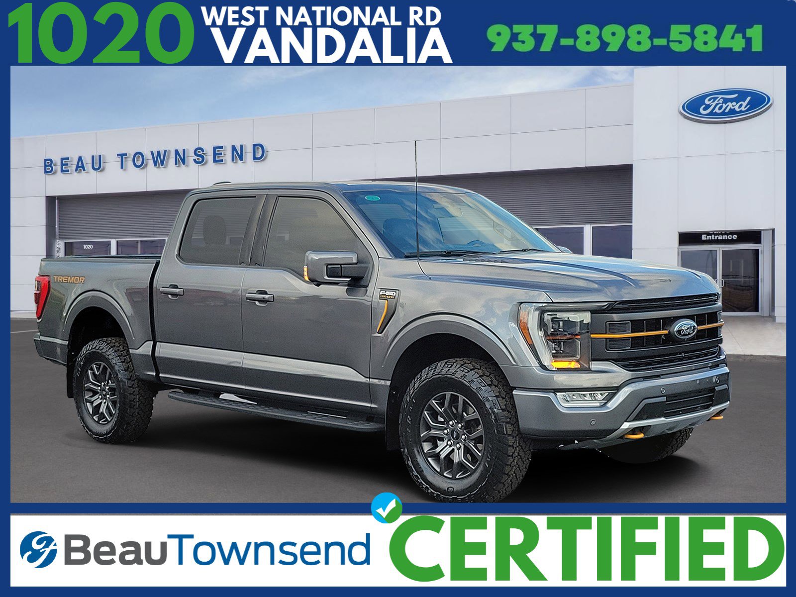 Certified 2023 Ford F150 Tremor w/ Equipment Group 402A High