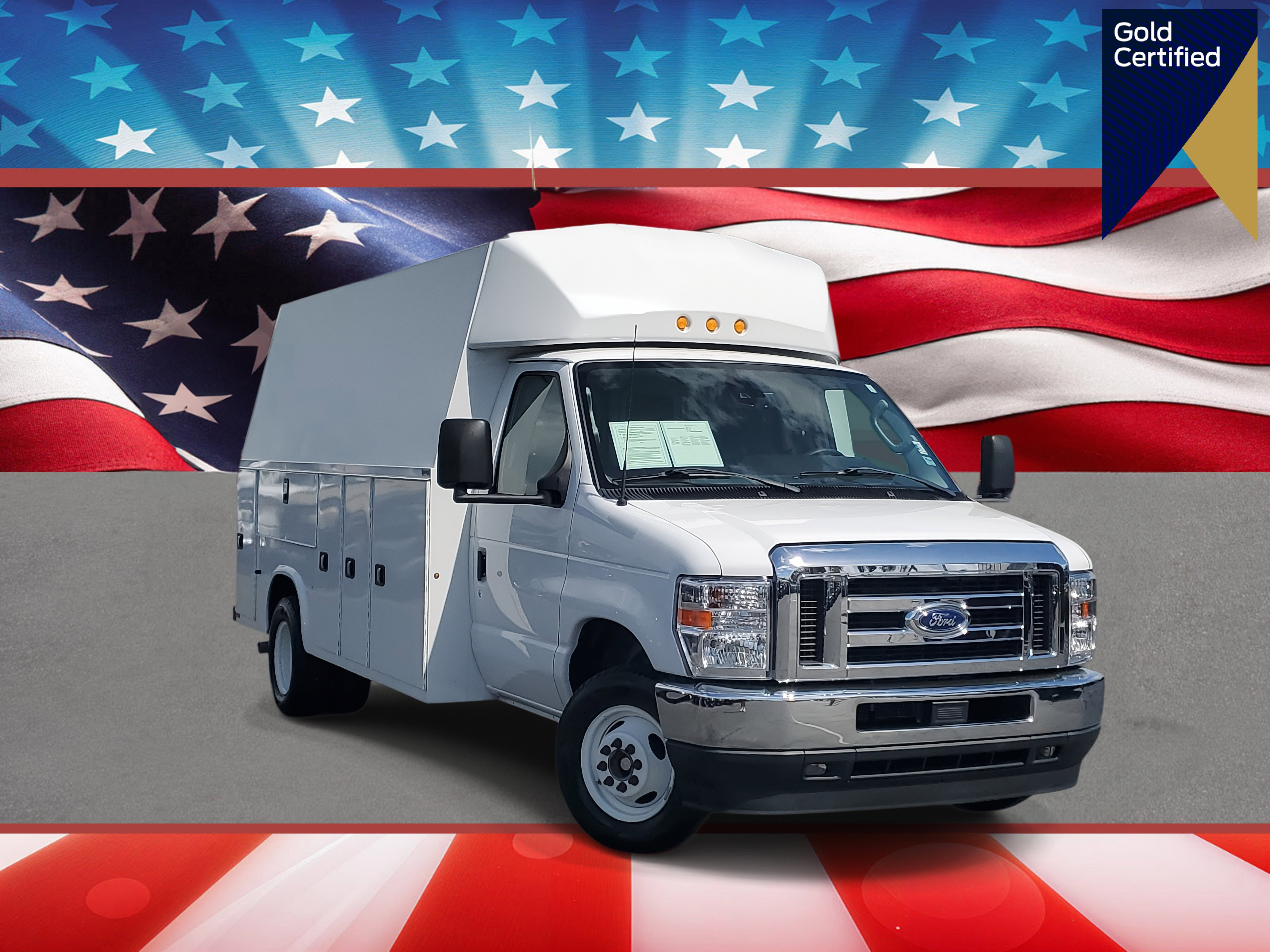 Certified 2024 Ford E-450 and Econoline 450 Super Duty w/ Driver's Safety Package image 1
