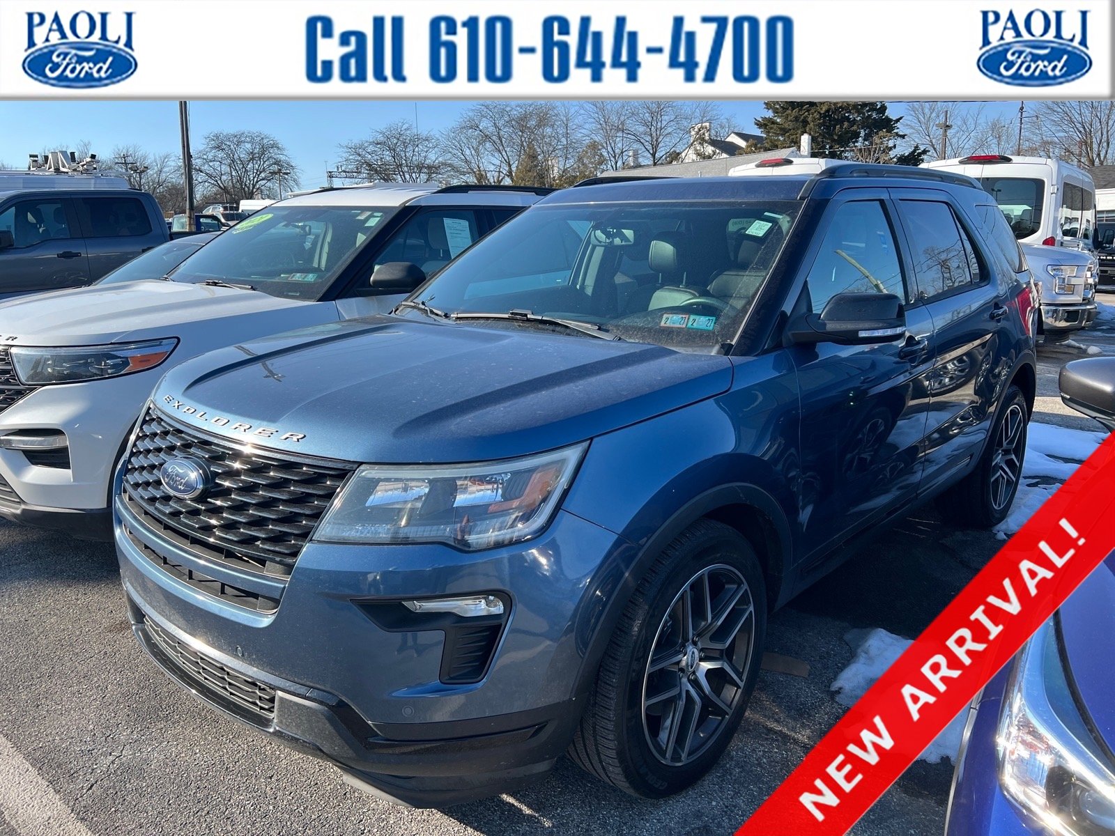 Certified 2018 Ford Explorer Sport