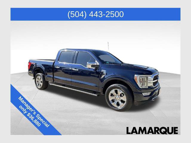 Certified 2022 Ford F150 Platinum w/ Equipment Group 701A High image 1