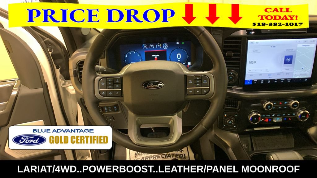 Certified 2025 Ford F150 Lariat w/ Equipment Group 502A High AWD/4WD image 35