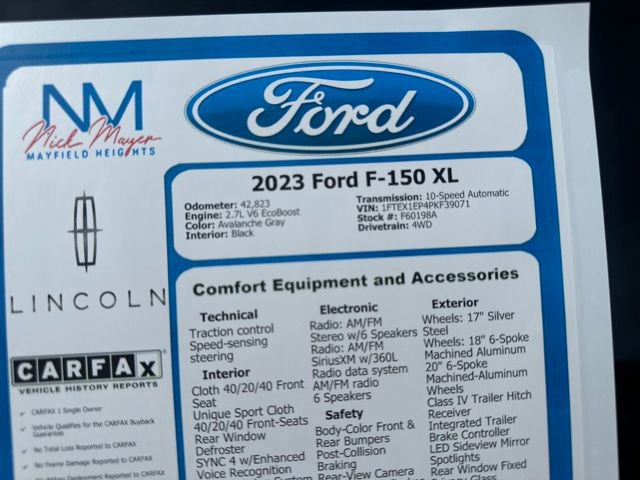 Certified 2023 Ford F150 XL w/ STX Appearance Package image 41