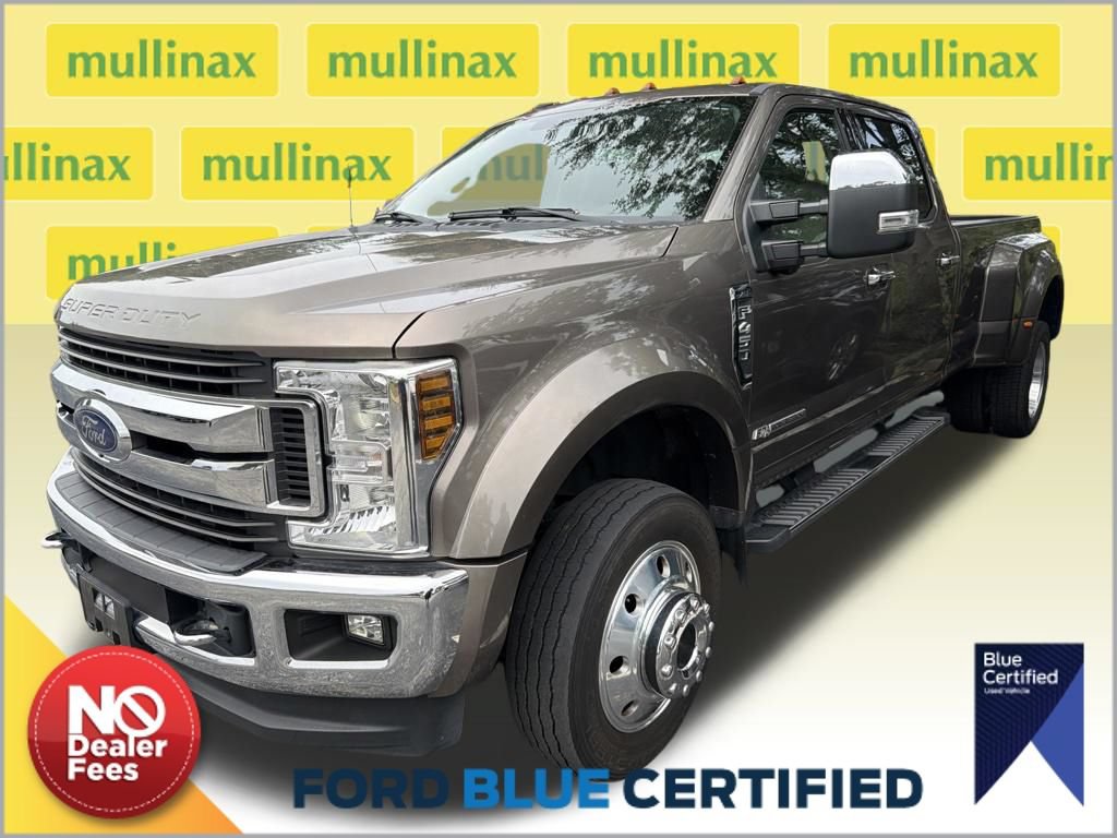 Certified 2019 Ford F450 XLT w/ XLT Premium Package AWD/4WD image 1