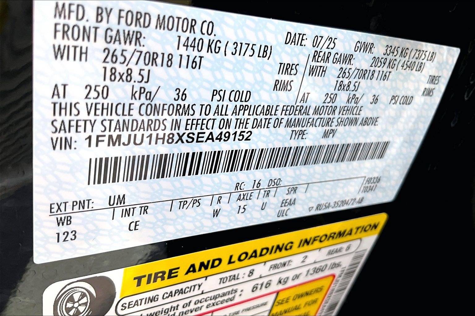 Certified 2025 Ford Expedition Active RWD image 34