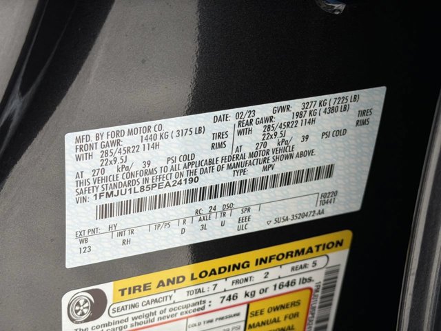 Certified 2023 Ford Expedition Platinum RWD image 38