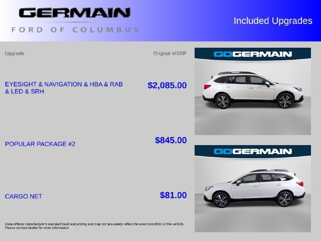 Used 2018 Subaru Outback 2.5i Limited AWD/4WD image 38