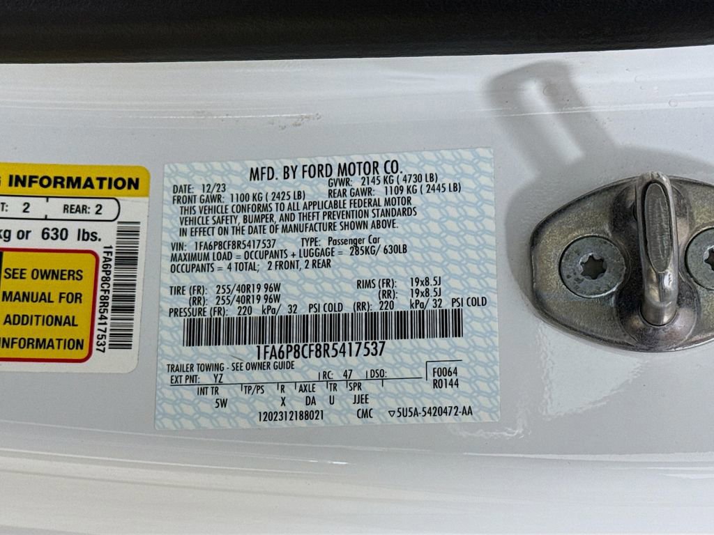 Certified 2024 Ford Mustang GT Premium image 32