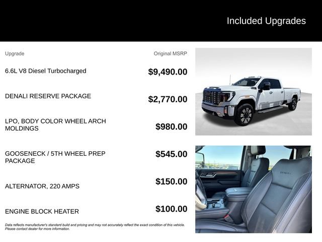 Used 2024 GMC Sierra 3500 Denali w/ Denali Reserve Package AWD/4WD image 5