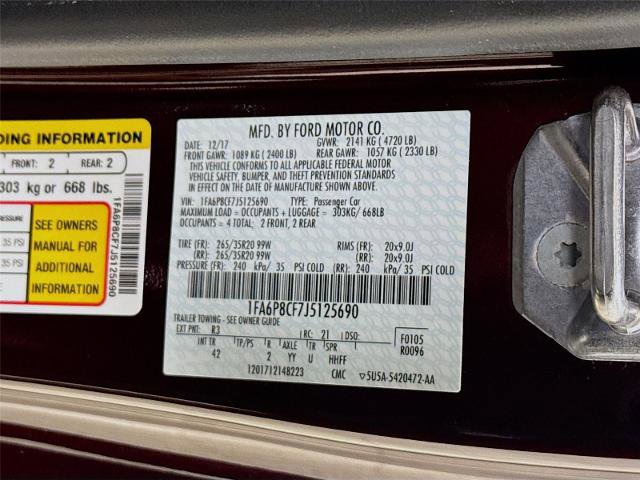 Certified 2018 Ford Mustang GT Premium image 29