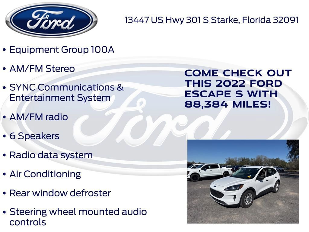 Certified 2022 Ford Escape S image 15