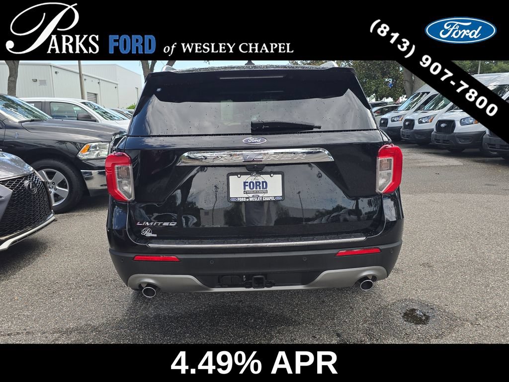 Certified 2023 Ford Explorer Limited w/ Limited Technology Package RWD image 6