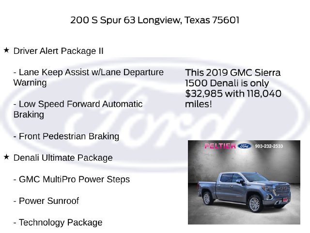 Used 2019 GMC Sierra 1500 Denali w/ Denali Ultimate Package AWD/4WD image 11