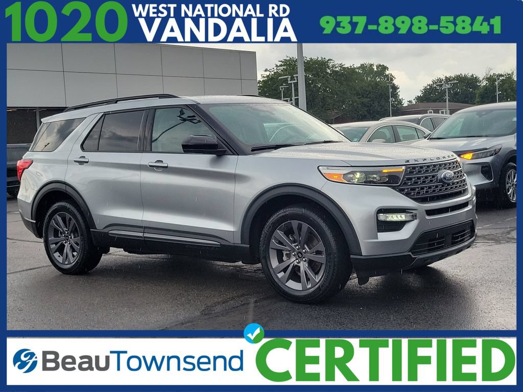 Certified 2023 Ford Explorer XLT w/ Equipment Group 202A AWD/4WD 360° Tour