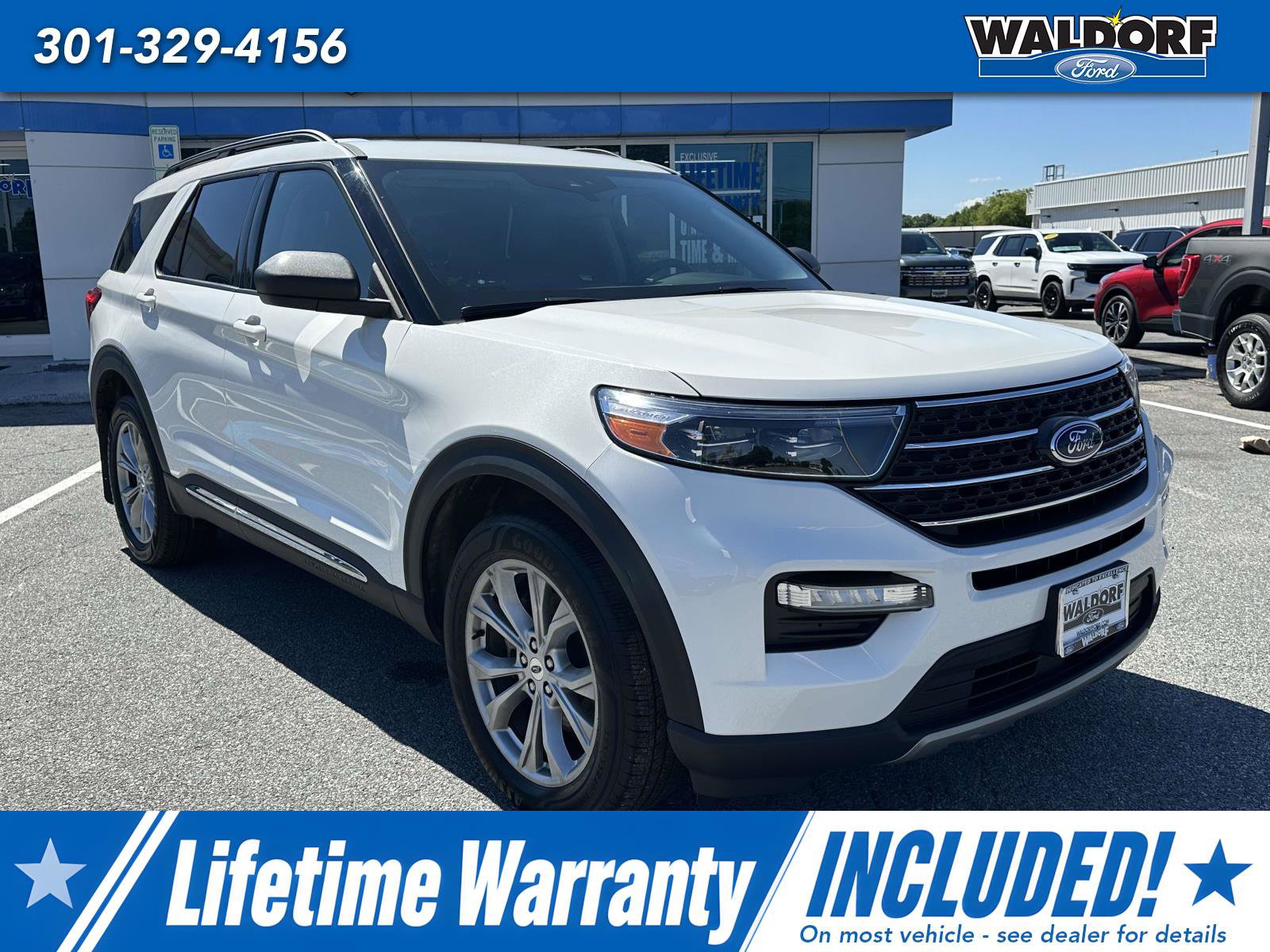 Certified 2022 Ford Explorer XLT w/ Equipment Group 202A