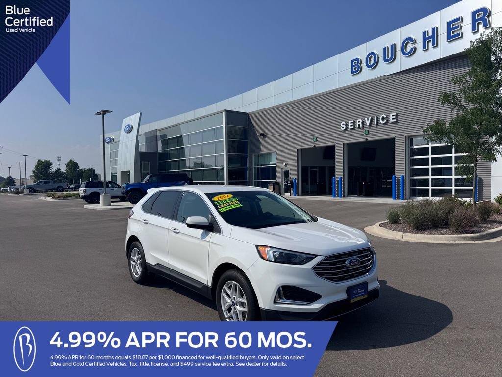 Certified 2022 Ford Edge SEL