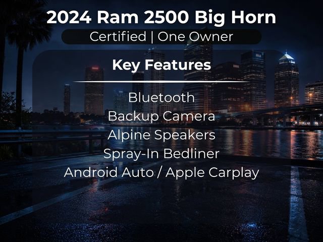 Used 2024 RAM 2500 Big Horn w/ Bed Utility Group AWD/4WD image 14