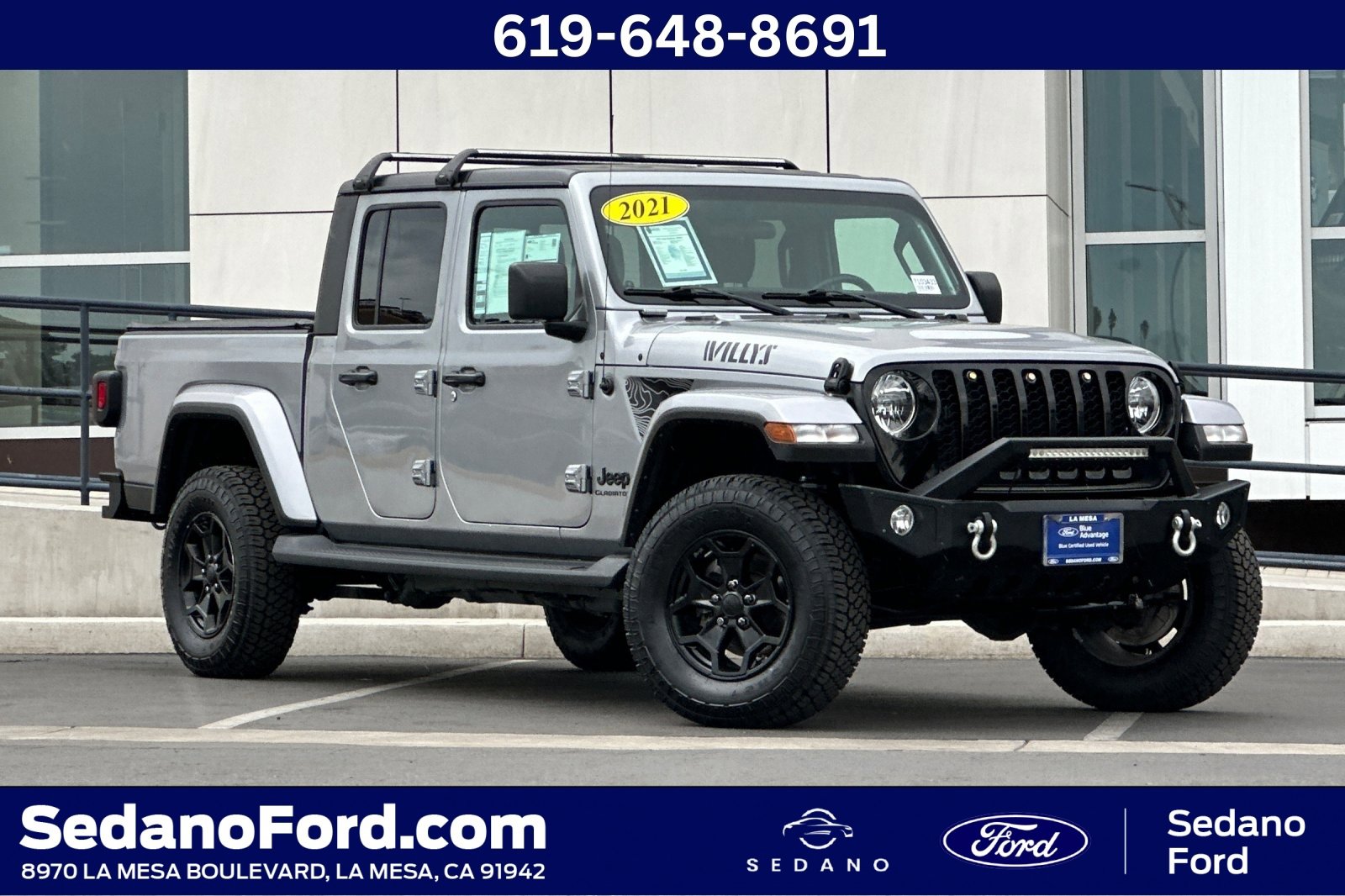 Used 2021 Jeep Gladiator Willys image 1