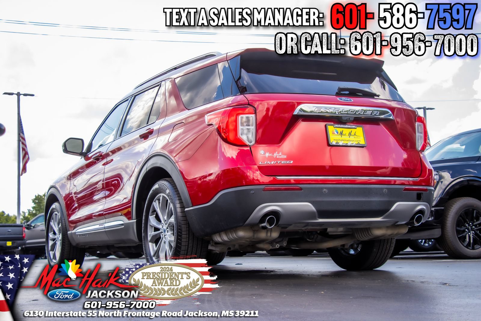Certified 2021 Ford Explorer Limited RWD image 5