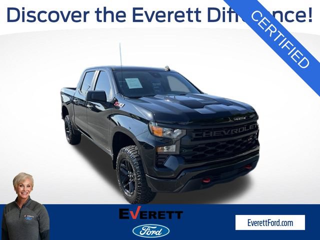 Used 2022 Chevrolet Silverado 1500 Custom Trail Boss w/ LPO, Dark Essentials Package