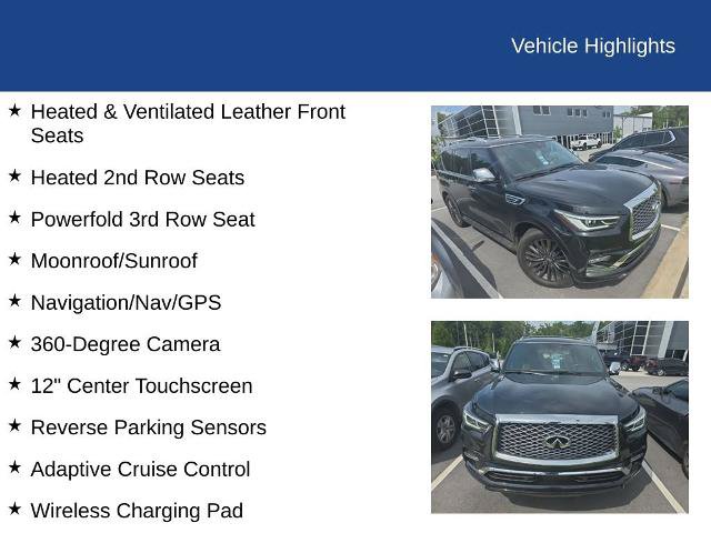 Used 2023 INFINITI QX80 Sensory w/ All-Season Package RWD image 6