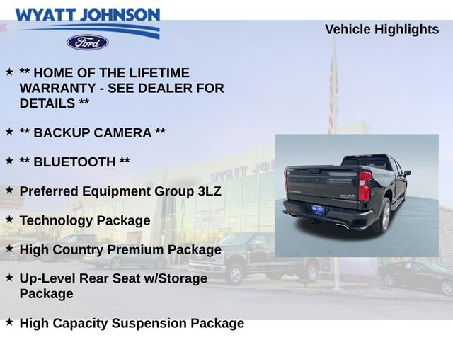 Used 2024 Chevrolet Silverado 1500 High Country w/ High Country Premium Package AWD/4WD image 5