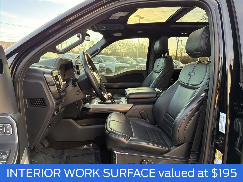 Certified 2023 Ford F150 Platinum w/ Equipment Group 701A High image 12