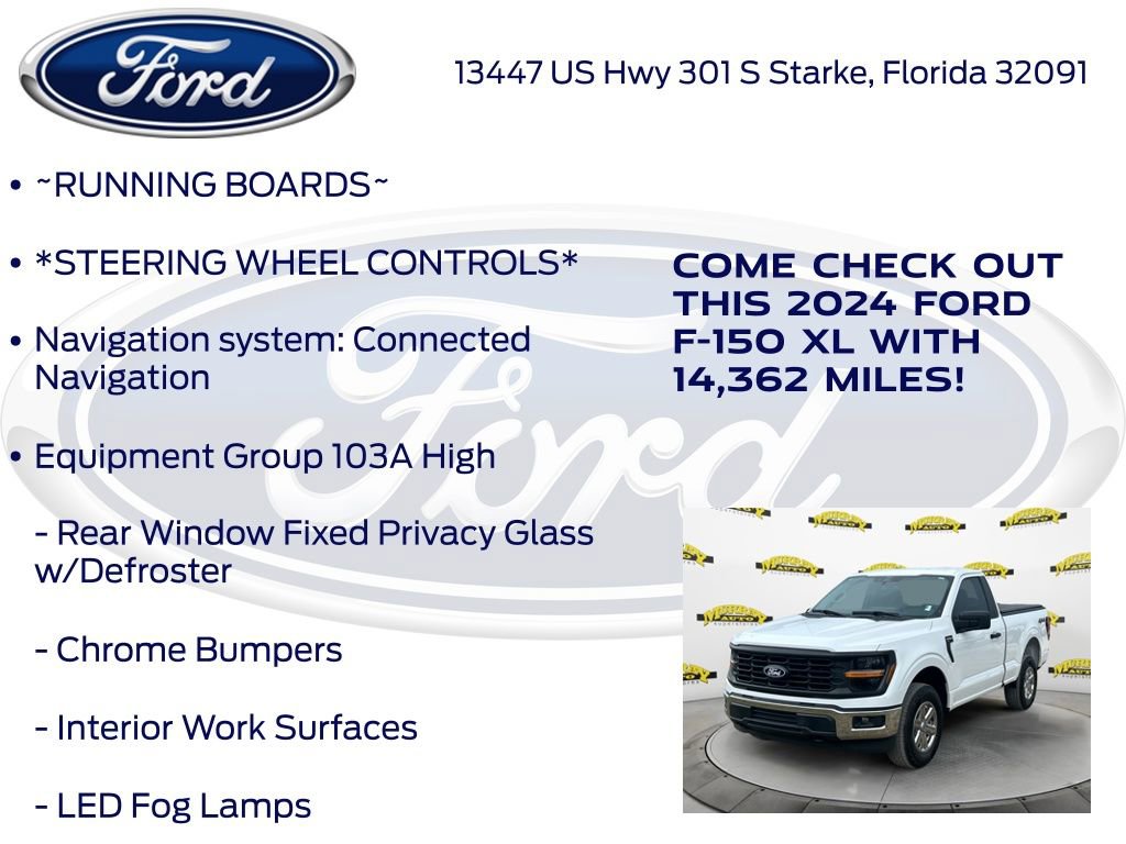 Certified 2024 Ford F150 XL w/ Equipment Group 103A High image 17