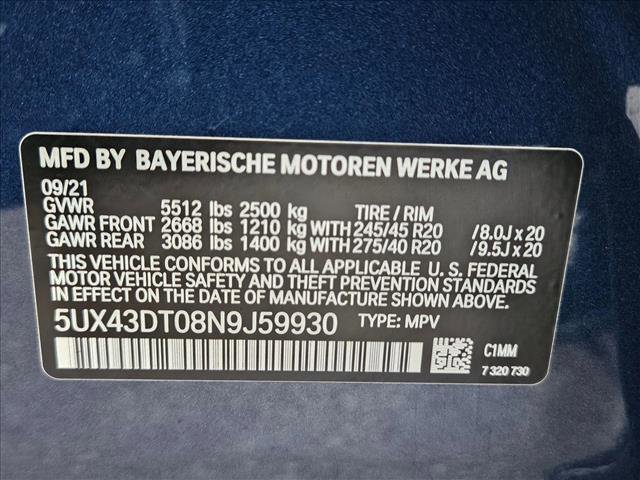 Used 2022 BMW X4 M40i w/ Premium Package image 21